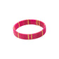 Juaca Bracelets in hyper pink by Bamboleira